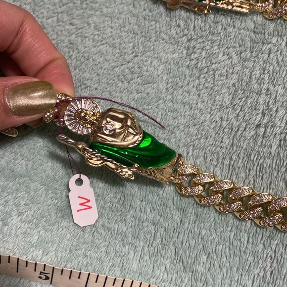 San Judas, San Juditas Bracelt, link chain - Picture 3 of 5